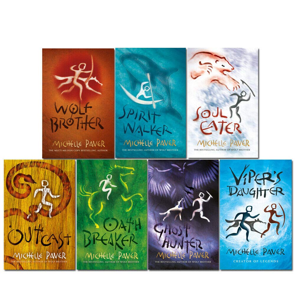 Chronicles of Ancient Darkness Series 7 Books Collection Set By Michelle Paver