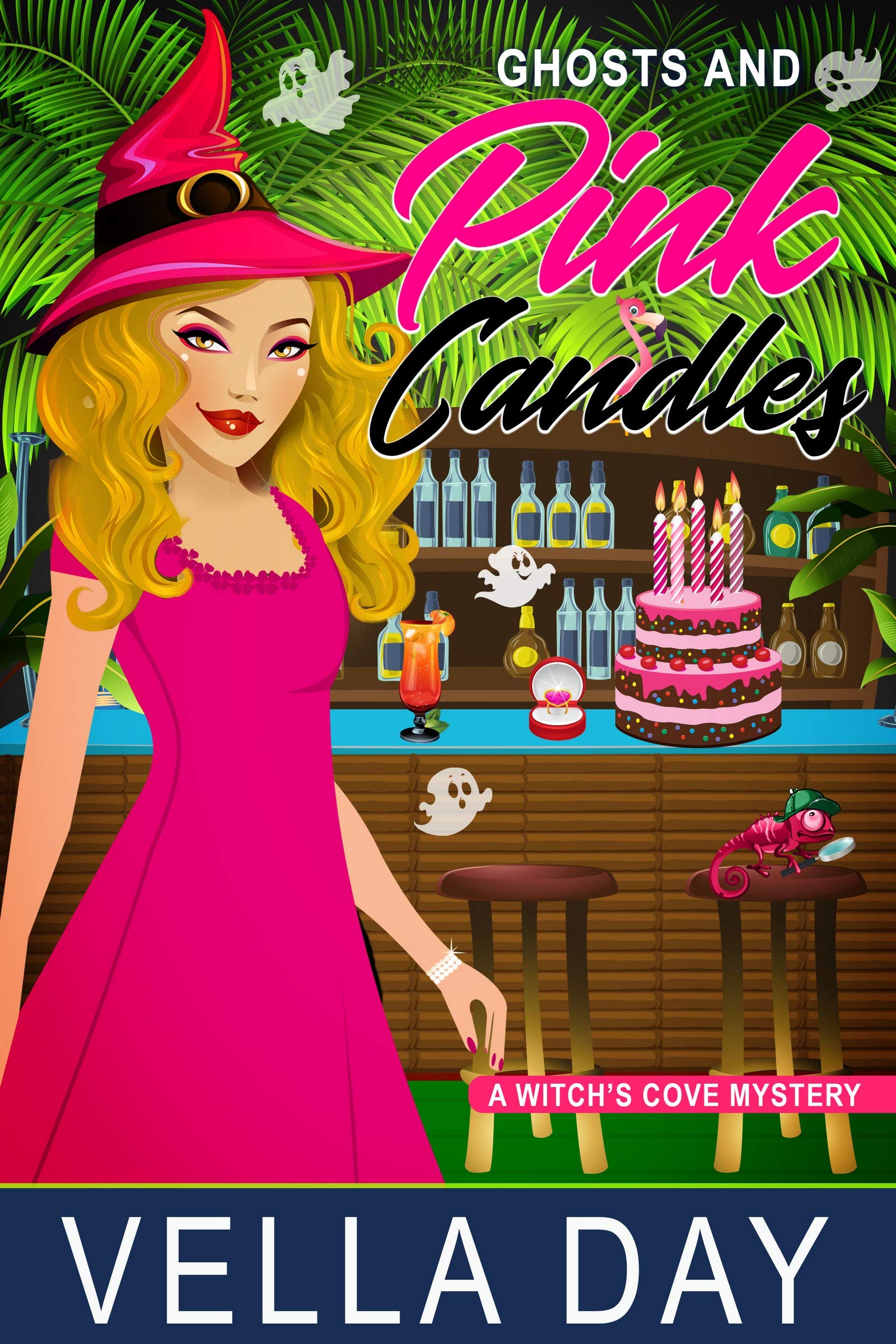 Ghosts and Pink Candles book cover