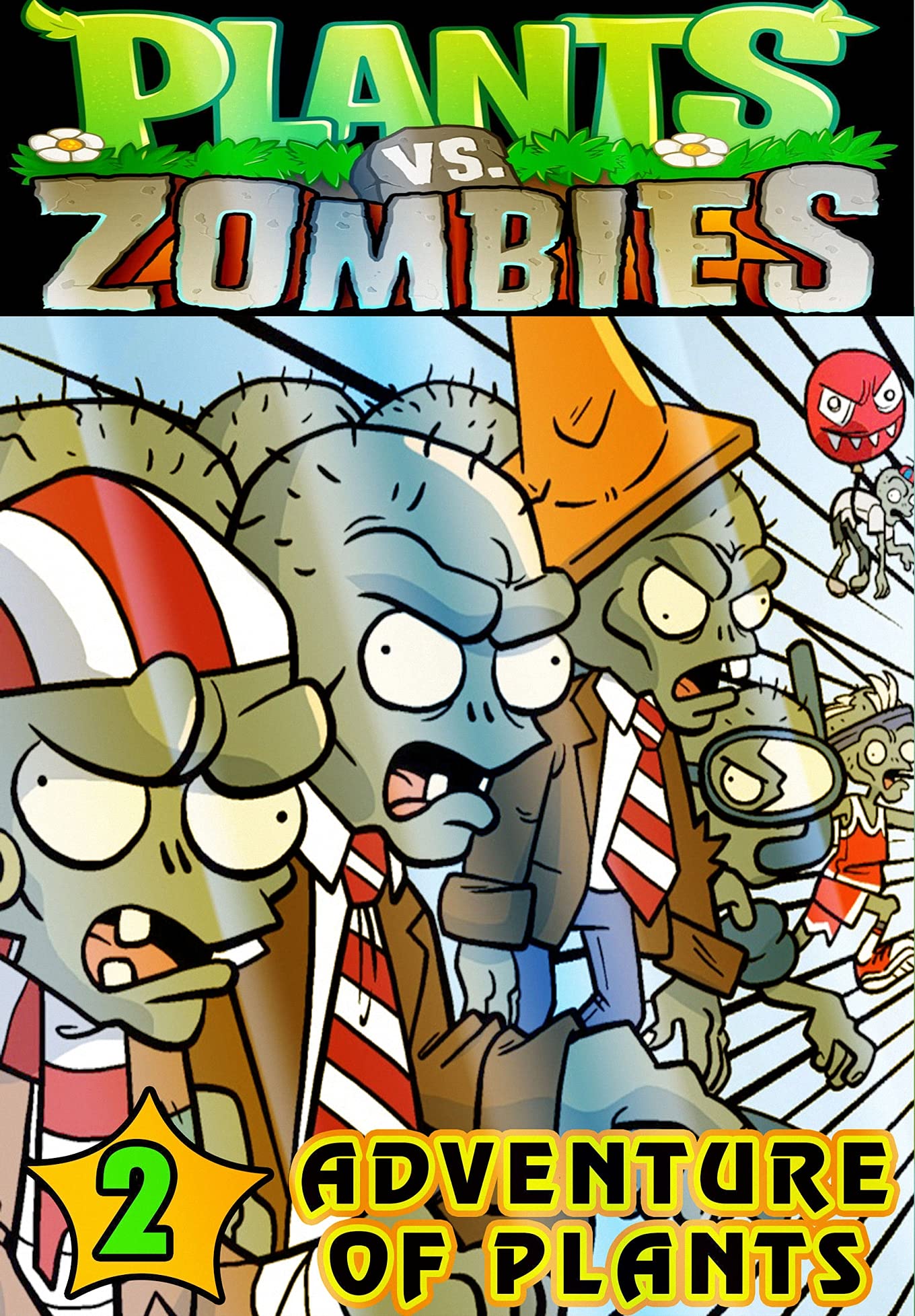 Plants vs Zombies Adventure: Collection Book 2 - Funny Plants vs ...