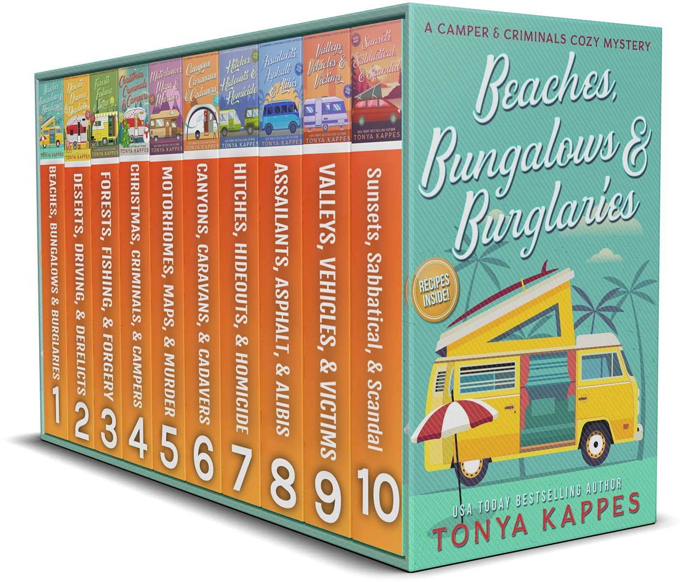 A Camper and Criminals Cozy Mystery All Ten Books Box Sets Book 1 by