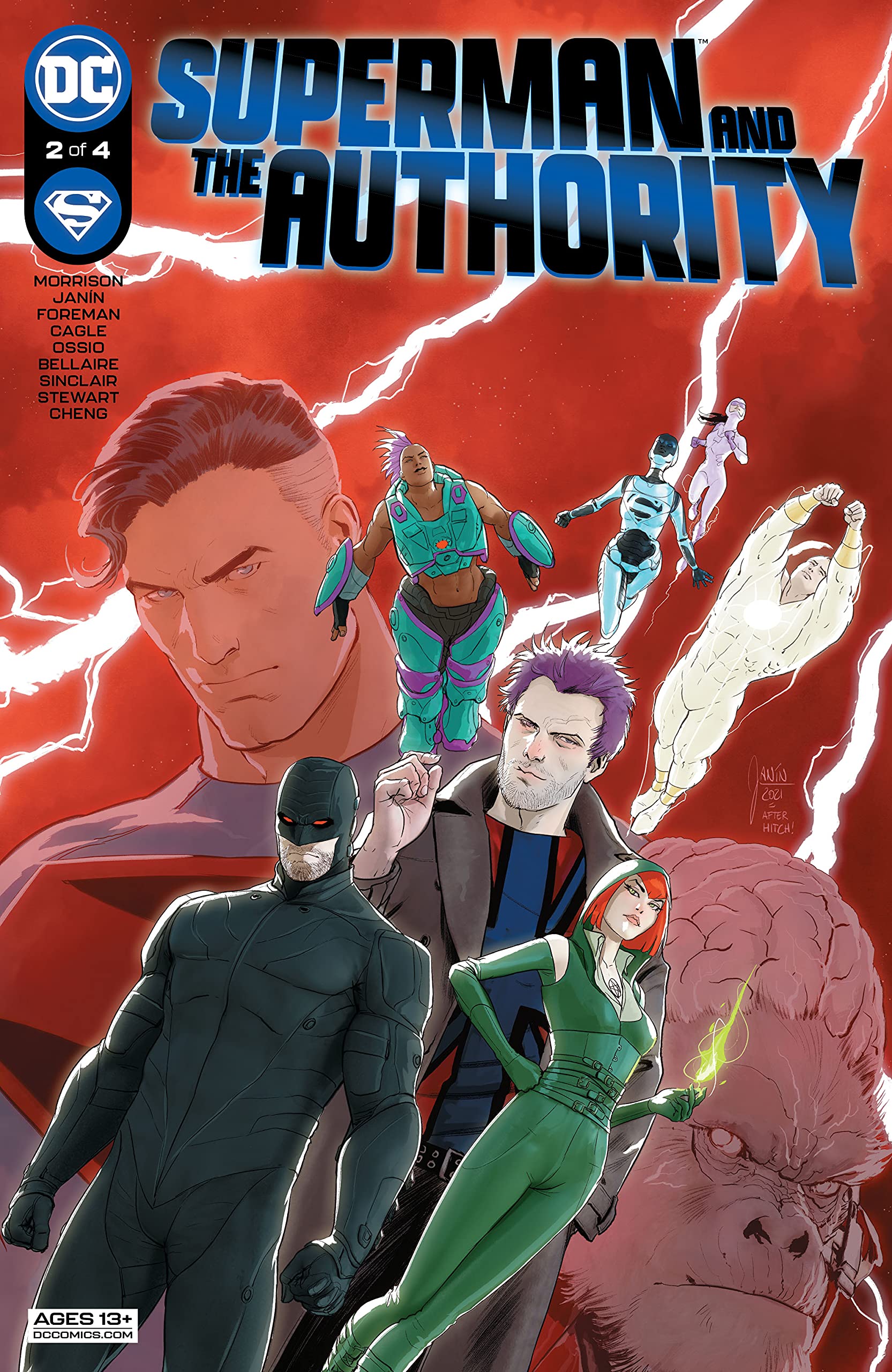 Superman and The Authority #2 book cover