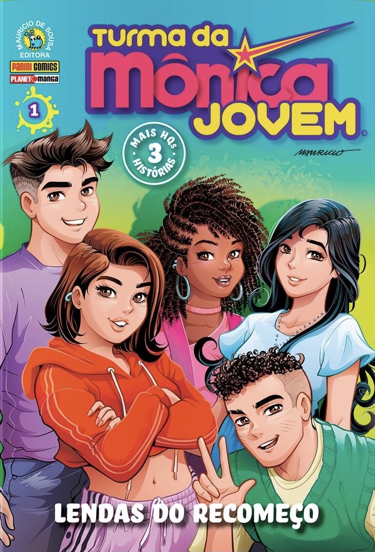 Turma da Mônica Jovem (Terceira Série) #01 - Lendas do Recomeço book cover