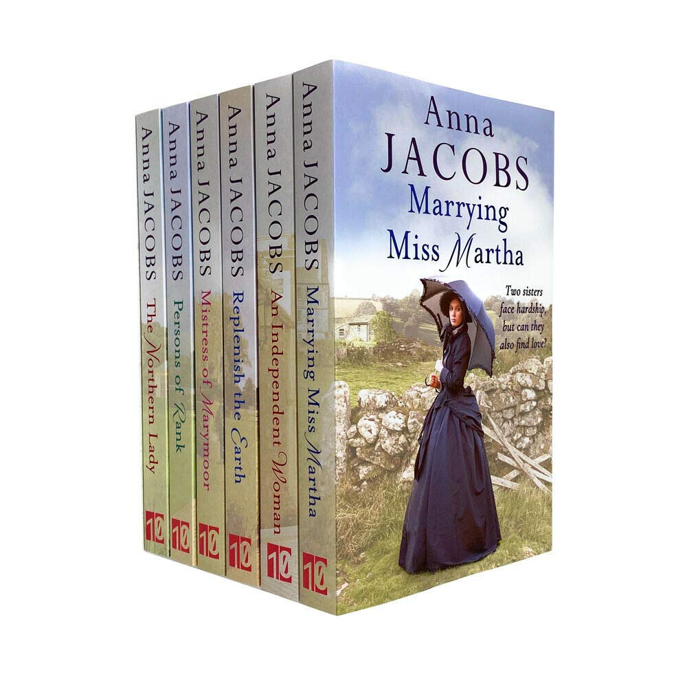 Anna Jacobs Collection 6 Books Set Pack Inc Persons of Rank