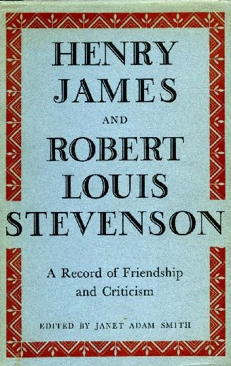 Henry James and Robert Louis Stevenson book cover