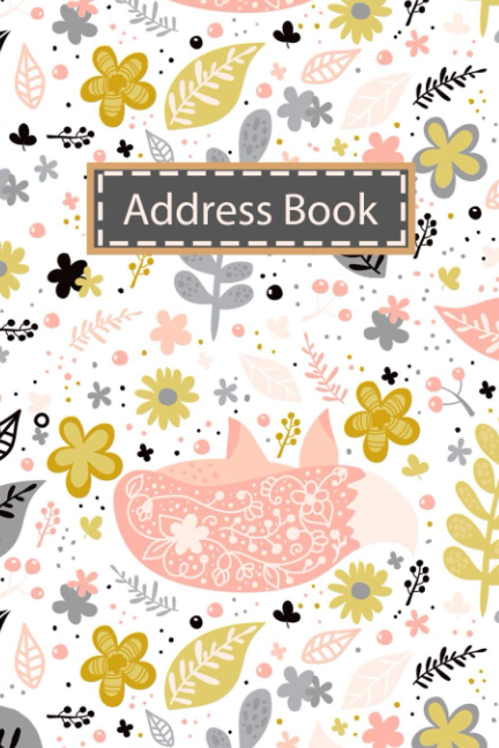 Address Book Small Address Log Book with Alphabetical Tabs to Record
