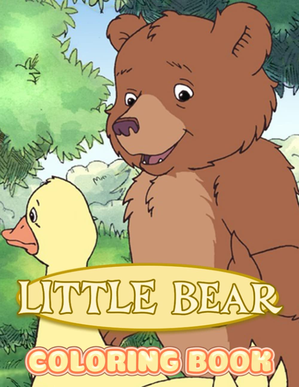 Little Bear Coloring Book: Lovely Coloring Book for Kids and Fans of ...