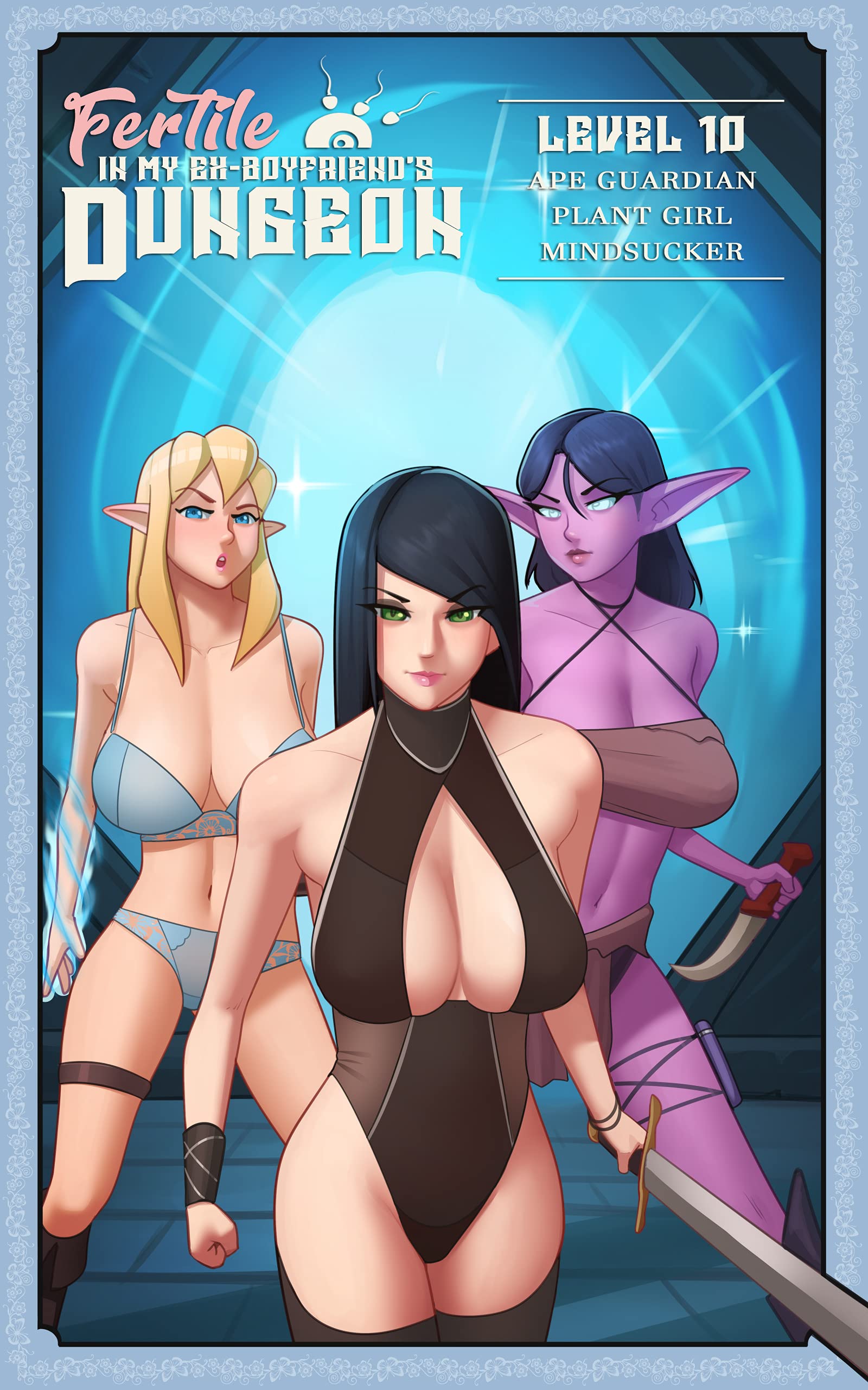 Fertile in My Ex-Boyfriend's Dungeon book cover