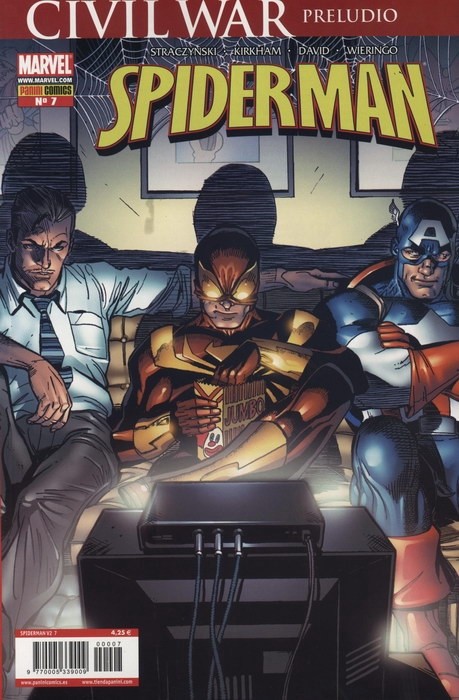 Spiderman #7 book cover
