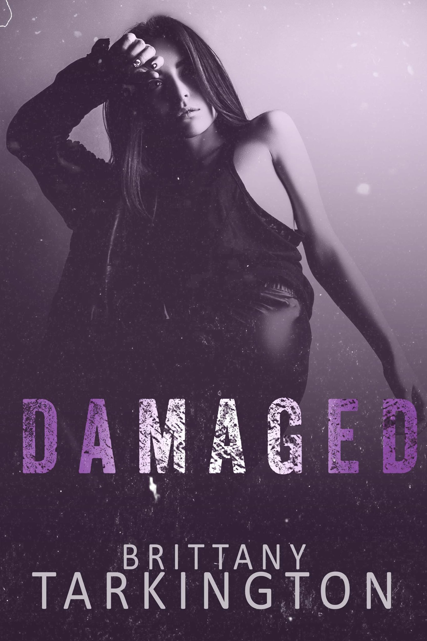 Damaged book cover