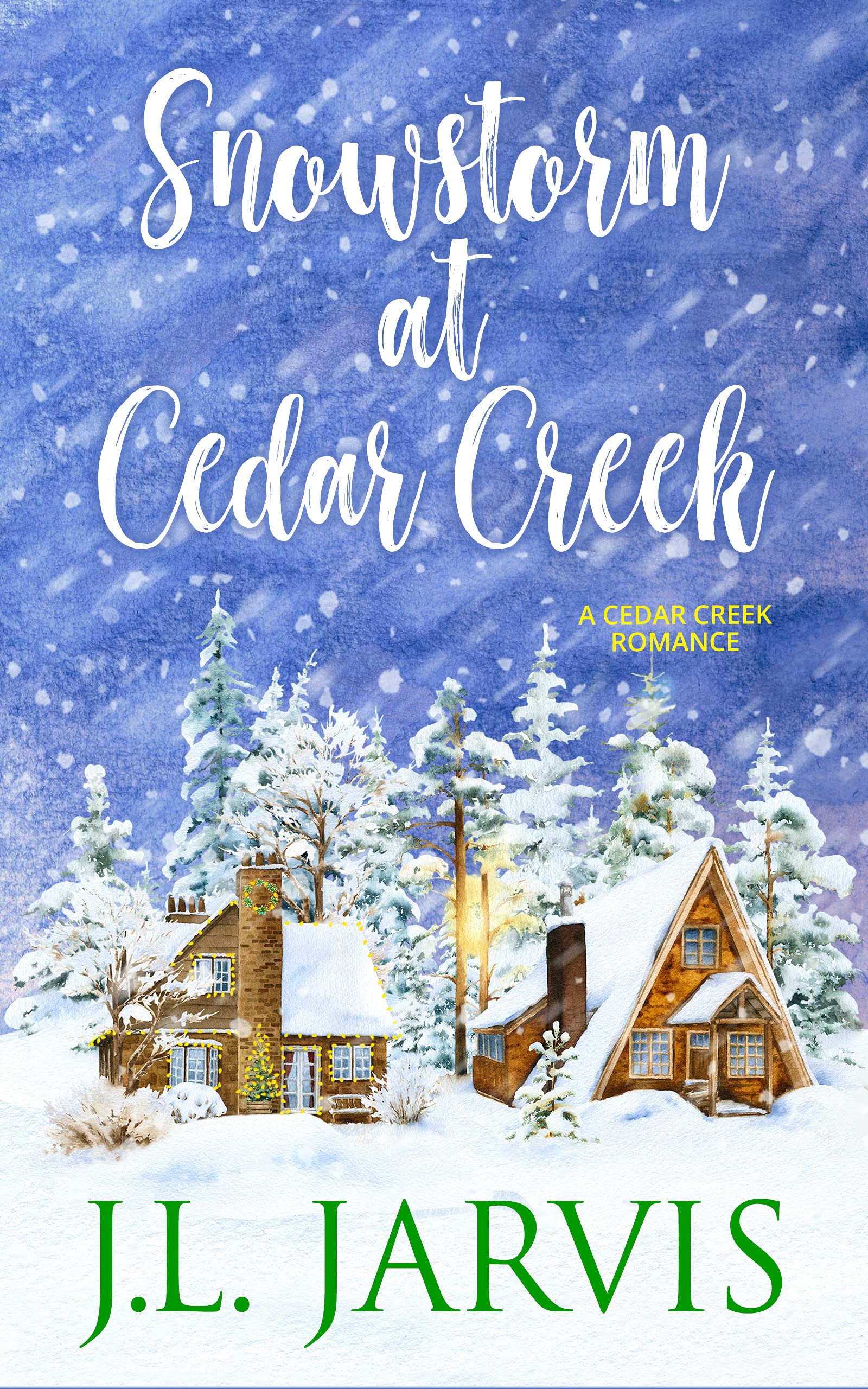 Snowstorm at Cedar Creek book cover