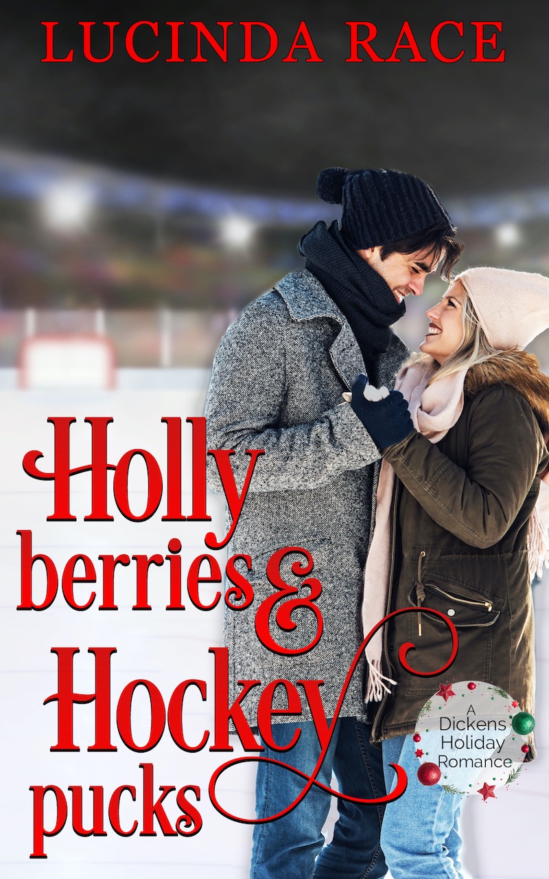 Holly Berries and Hockey Pucks book cover