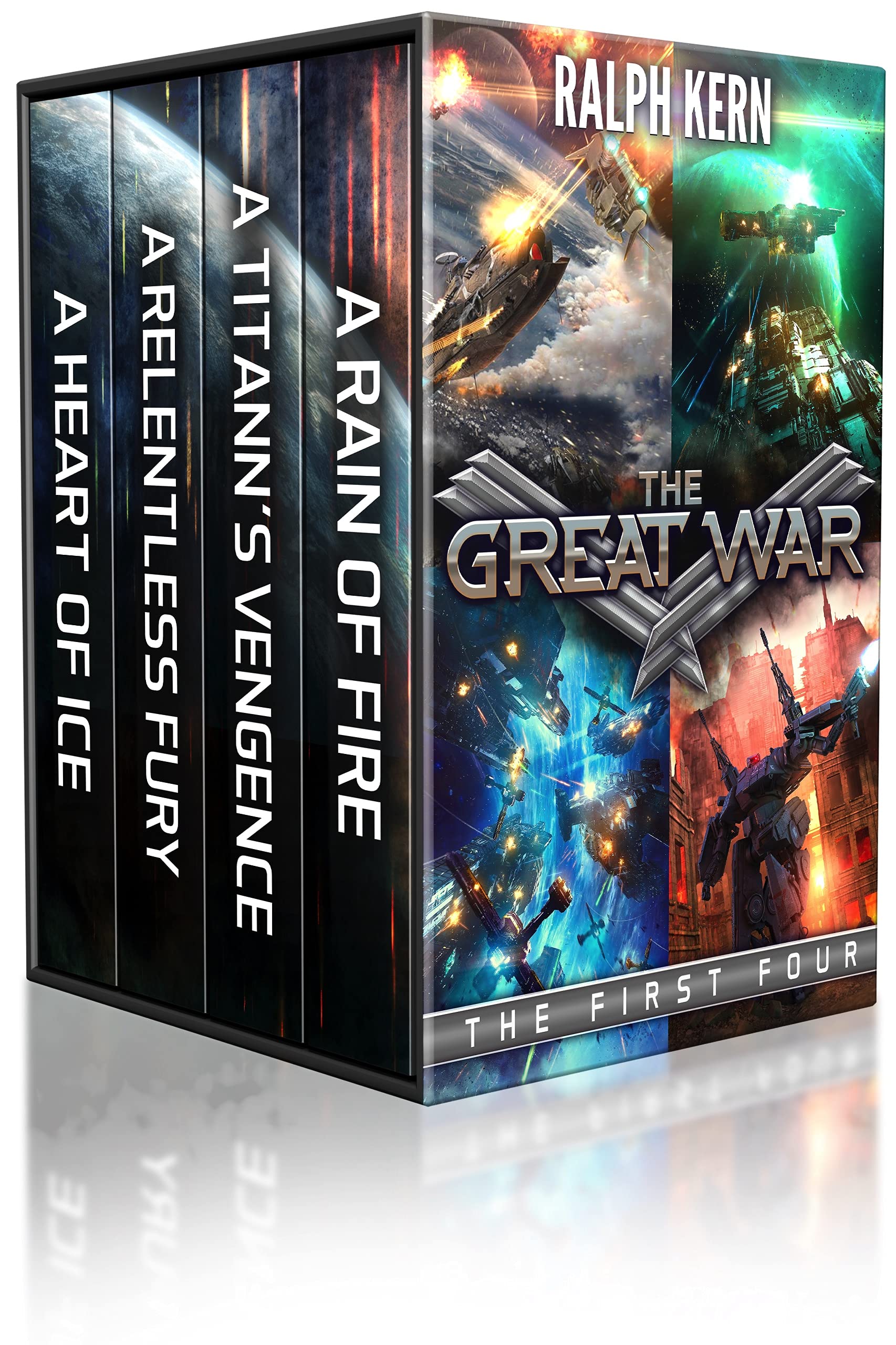 The Great War: Books 1-4: (A Military Sci-Fi Box Set) by Ralph Kern ...