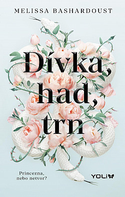Dívka, had, trn