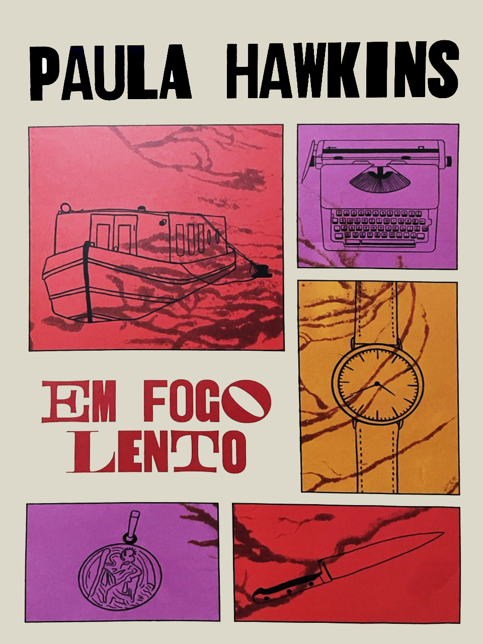 Em fogo lento