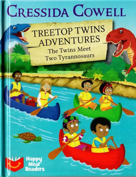 The Twins meet two Tyrannosaurs book cover