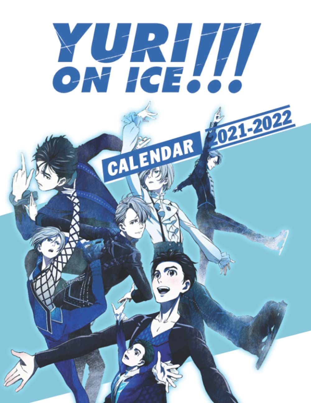 Yuri On Ice 2021.2022 Anime/Manga Calendar with Big Size High
