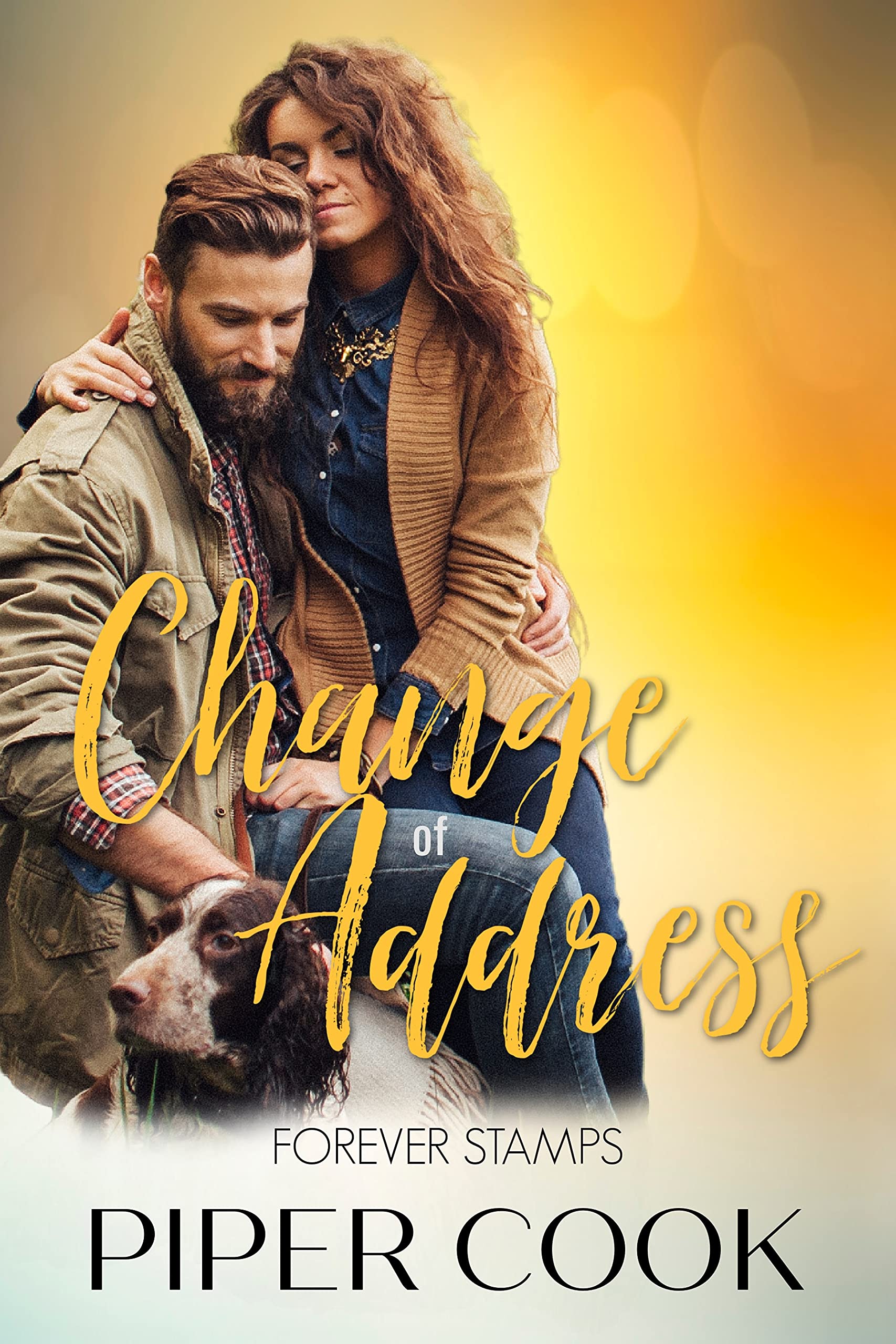 Change of Address book cover