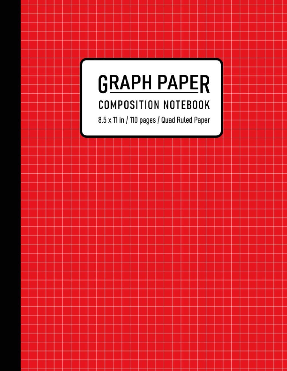 Graph Paper Composition Notebook Quad Ruled 4x4, Grid Paper for Math