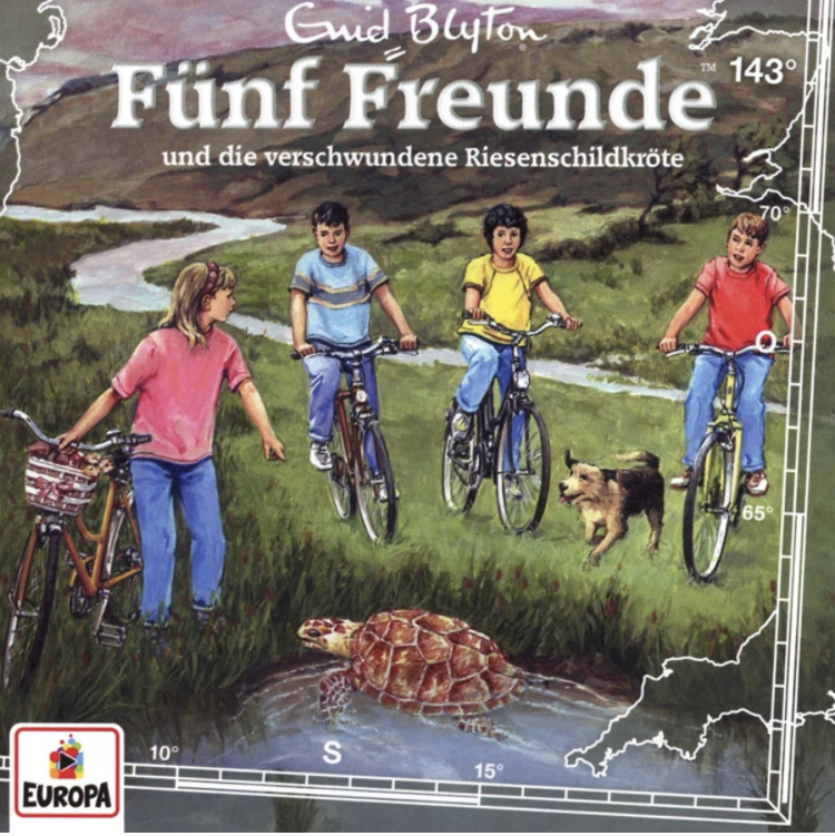 Fünf Freunde und die verschwundene Riesenschildkröte book cover