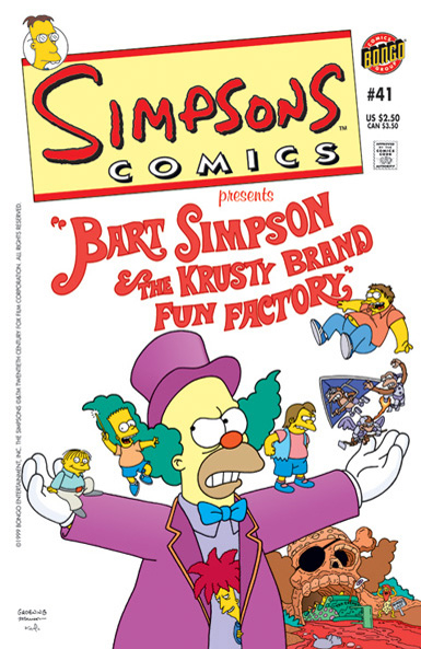 Simpsons Comics, #41 book cover