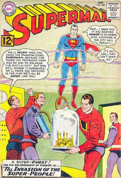 Superman #158 book cover