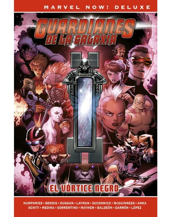 Guardianes de la Galaxia book cover