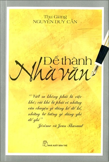 Để thành nhà văn