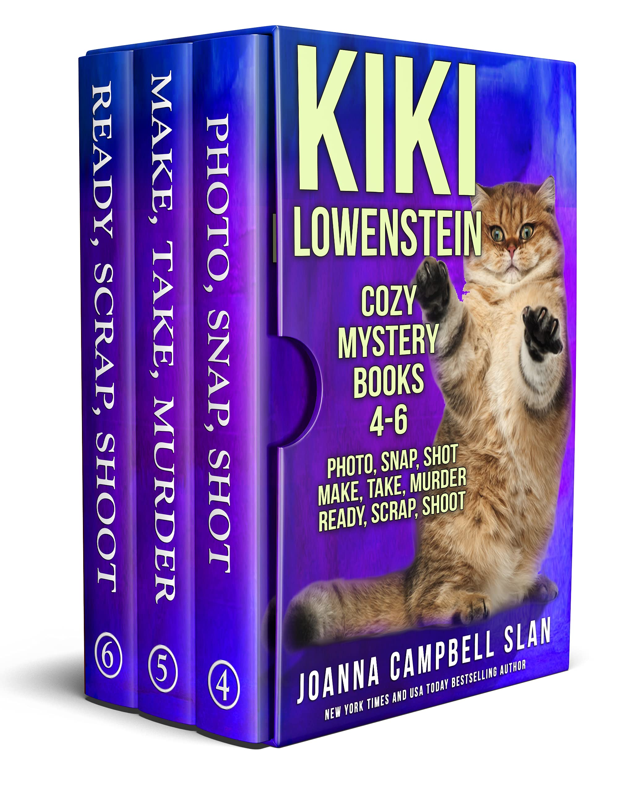Kiki Lowenstein Cozy Mystery Books 4-6: Photo, Snap, Shot; Make, Take, Murder; and Ready, Scrap, Shoot