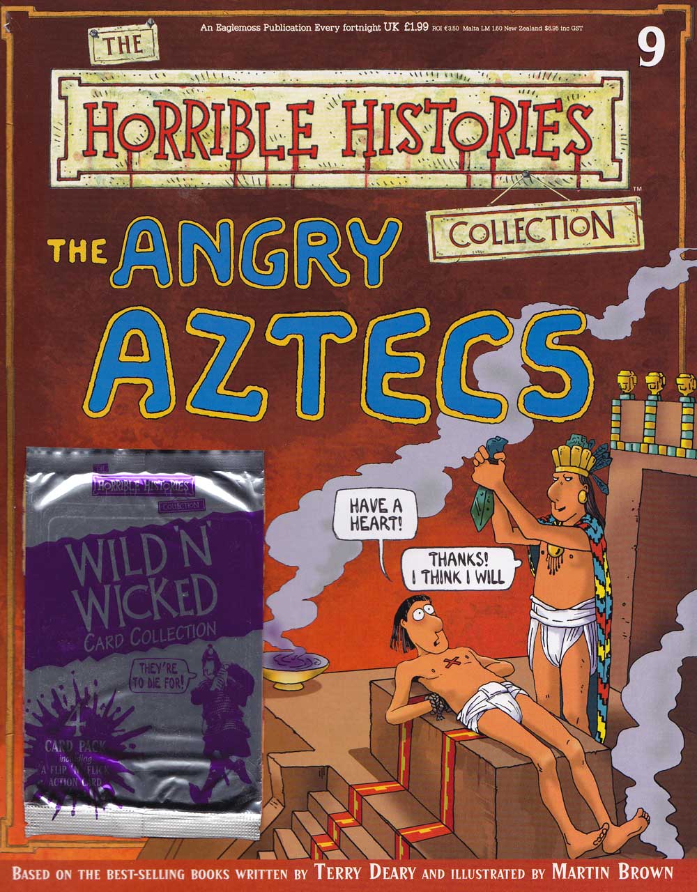 The Angry Aztecs (Horrible History Magazines, #9) by Terry Deary ...