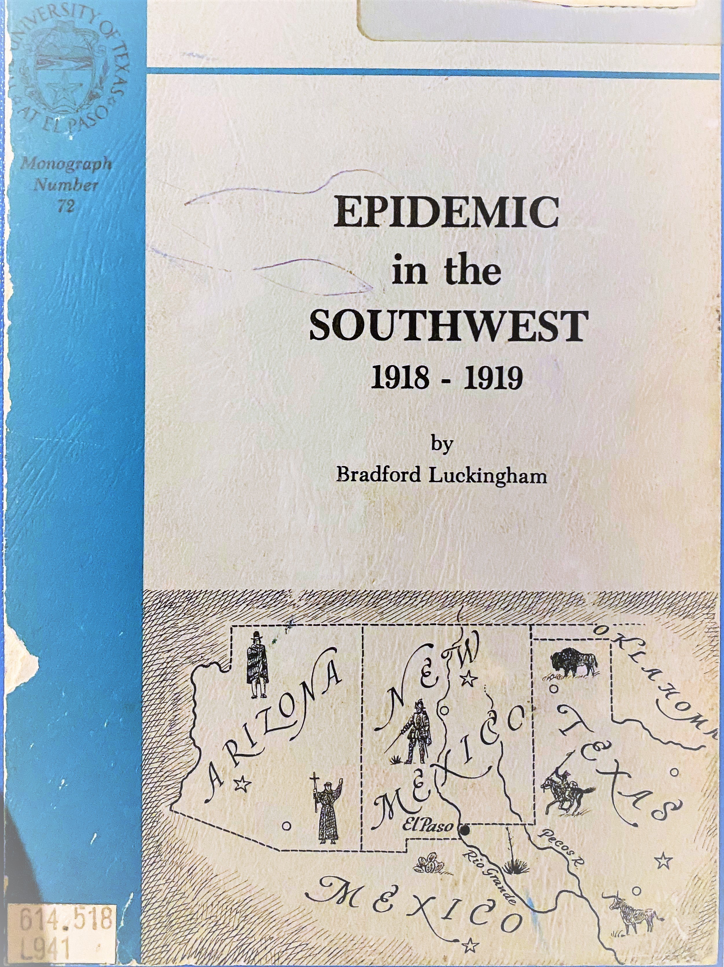 Epidemic in the Southwest, 1918-1919 book cover
