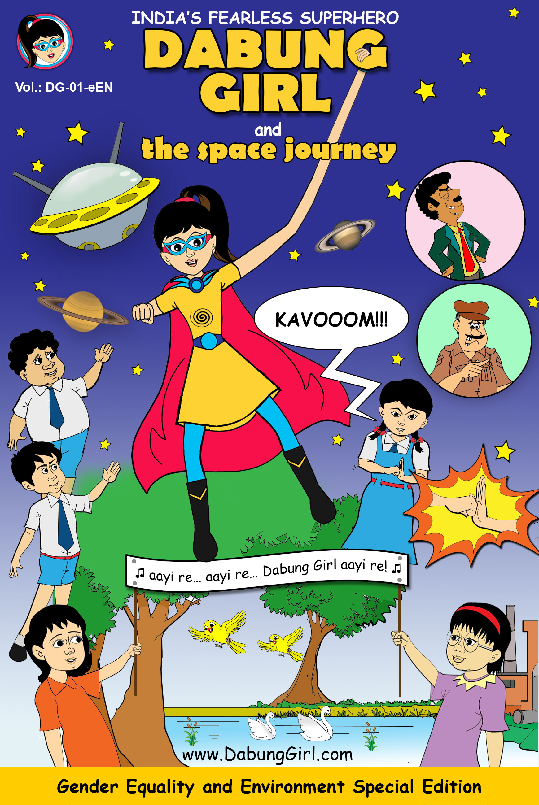 Dabung Girl and the Space Journey