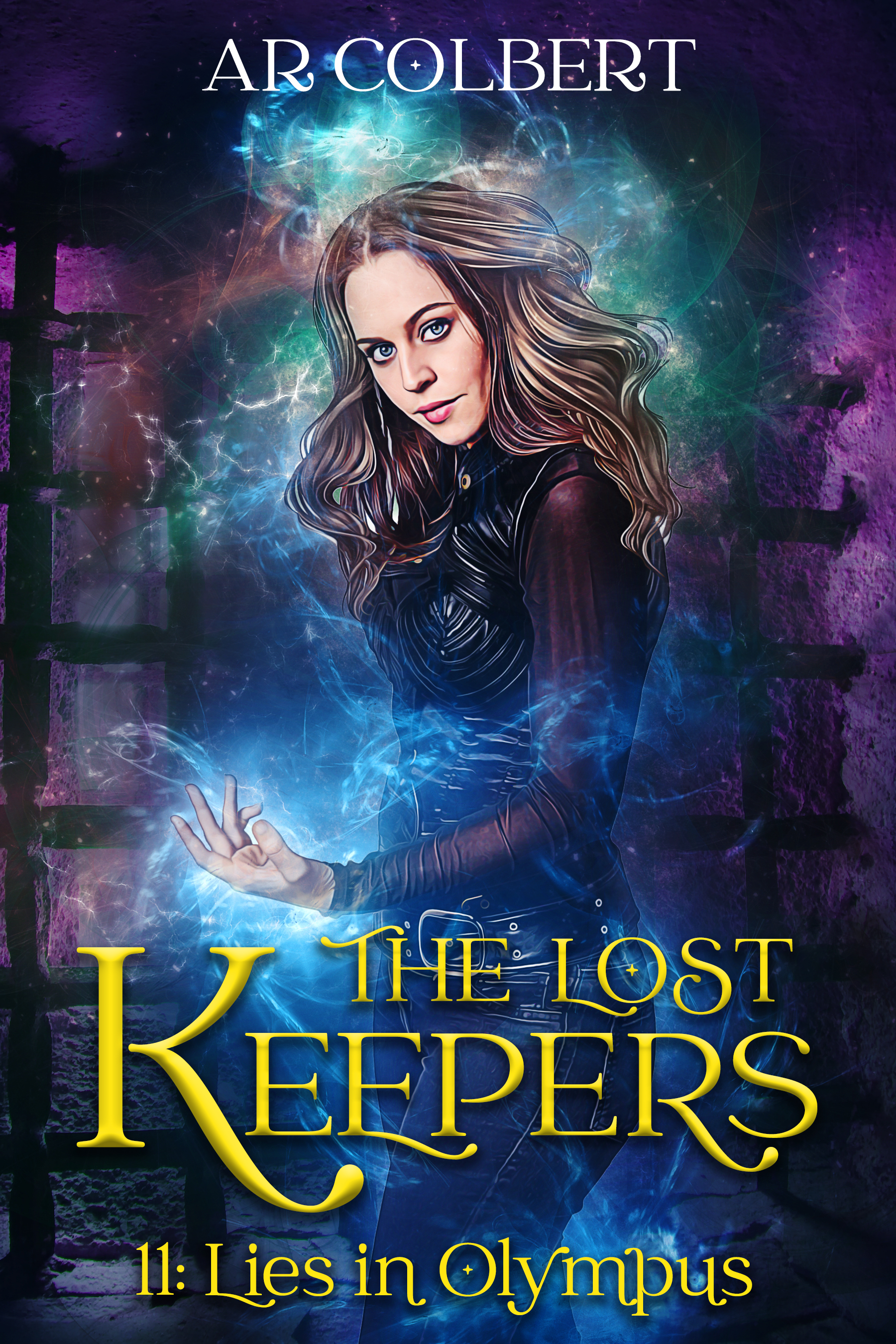 Lies in Olympus book cover