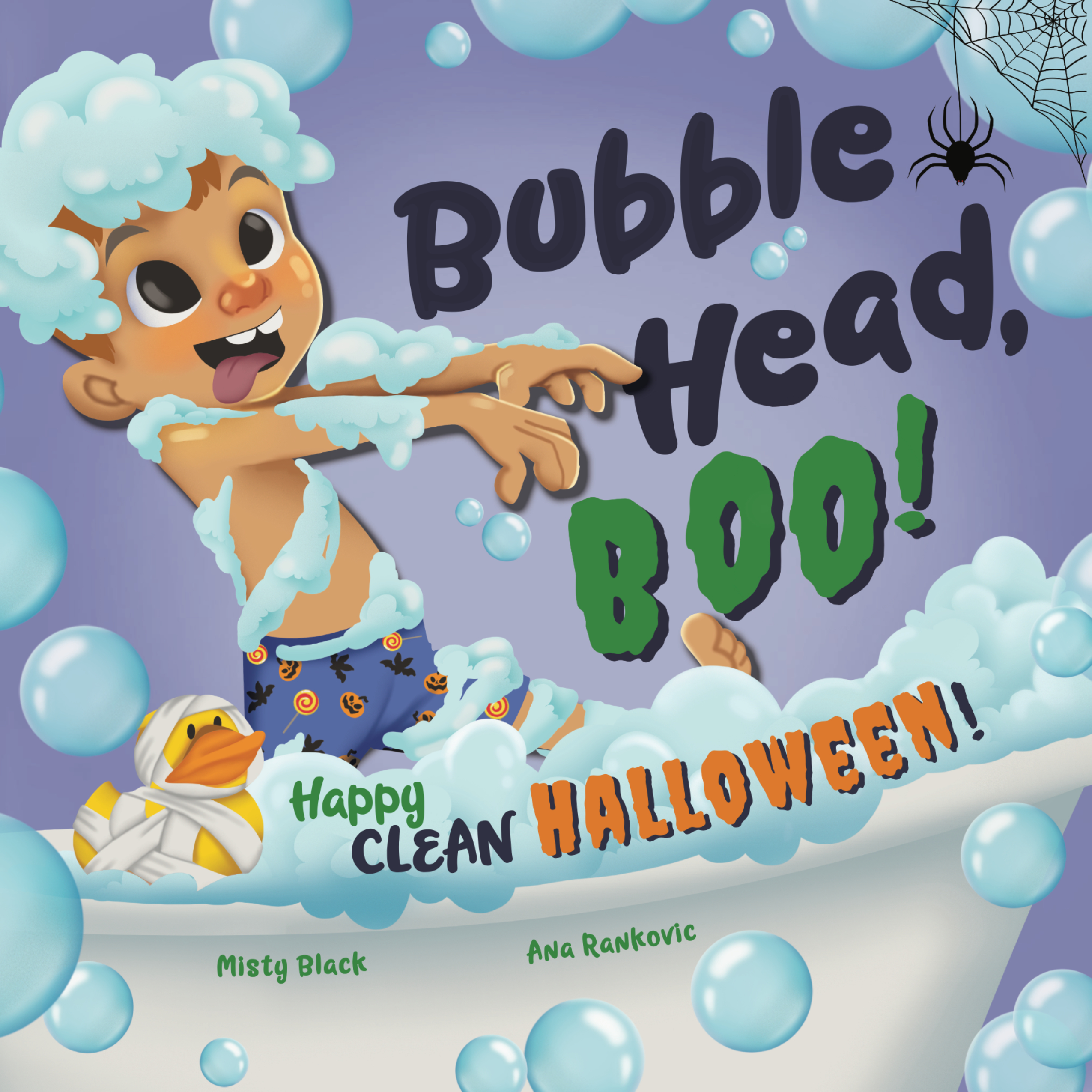 Bubble Head, Boo! Happy Clean Halloween!