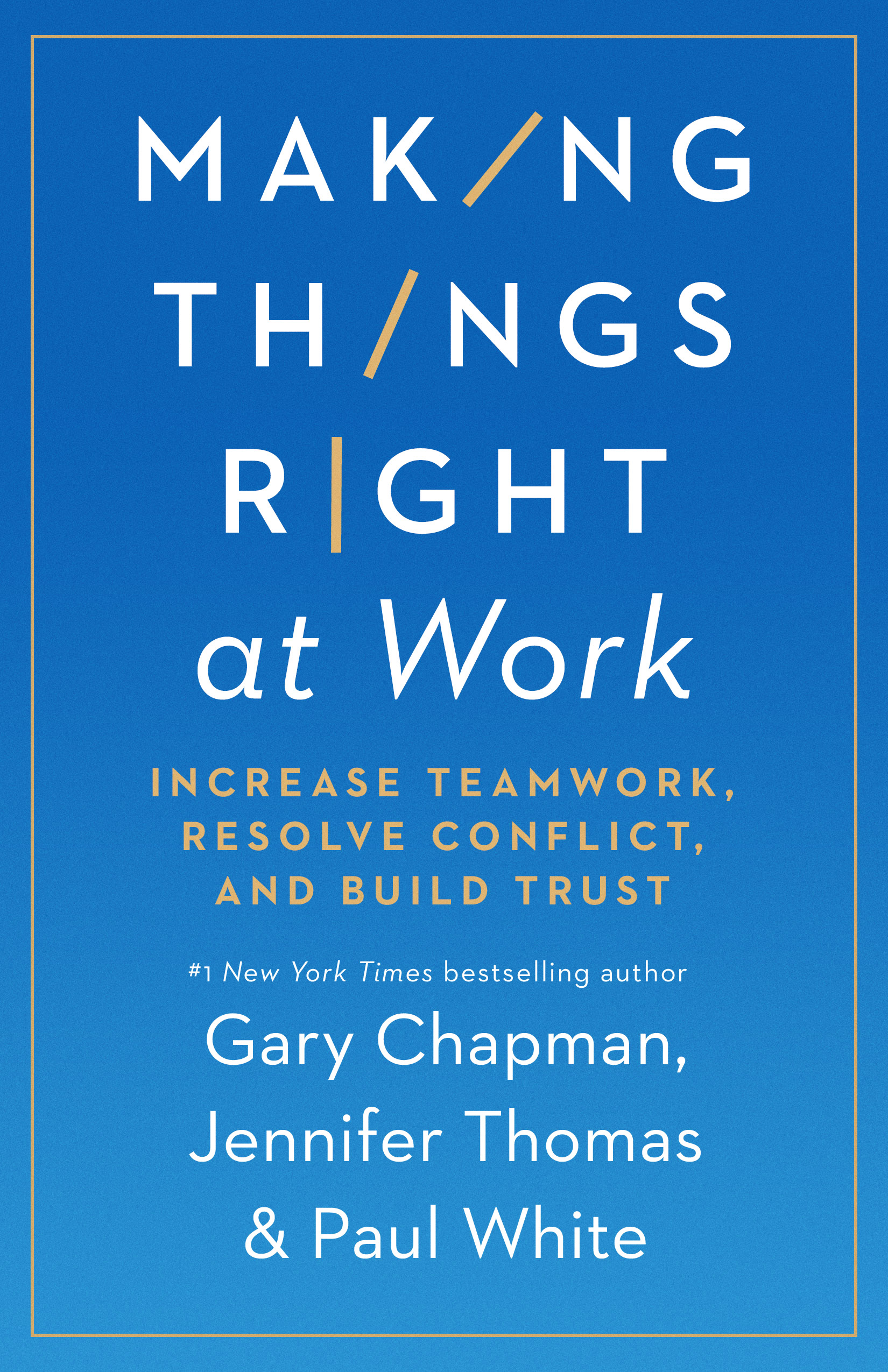 Making Things Right at Work book cover