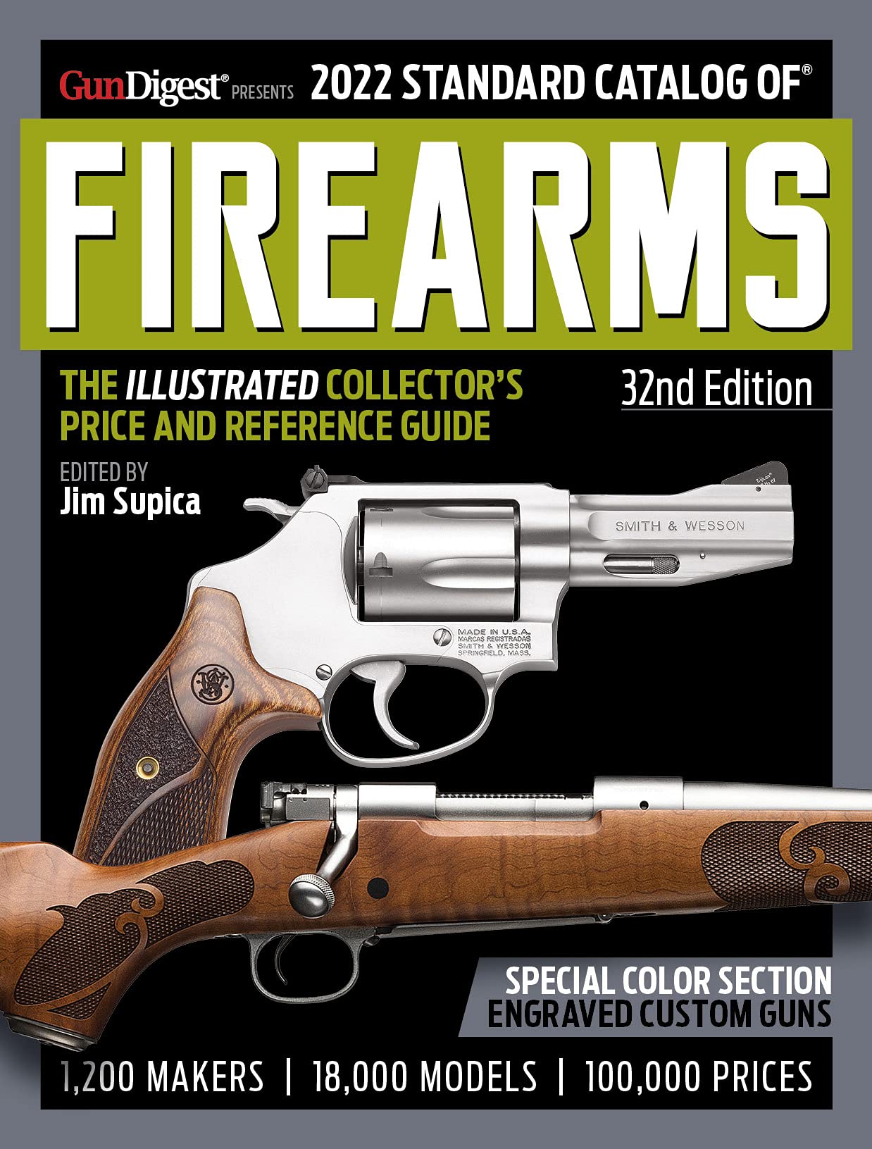2022 Standard Catalog of Firearms, 32nd Edition: The Illustrated