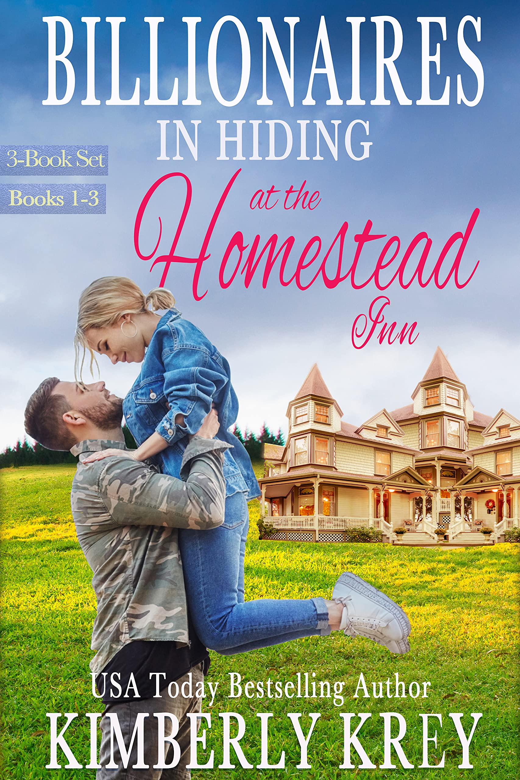 Billionaires In Hiding at The Homestead Inn #1-3 + Bonus Book book cover