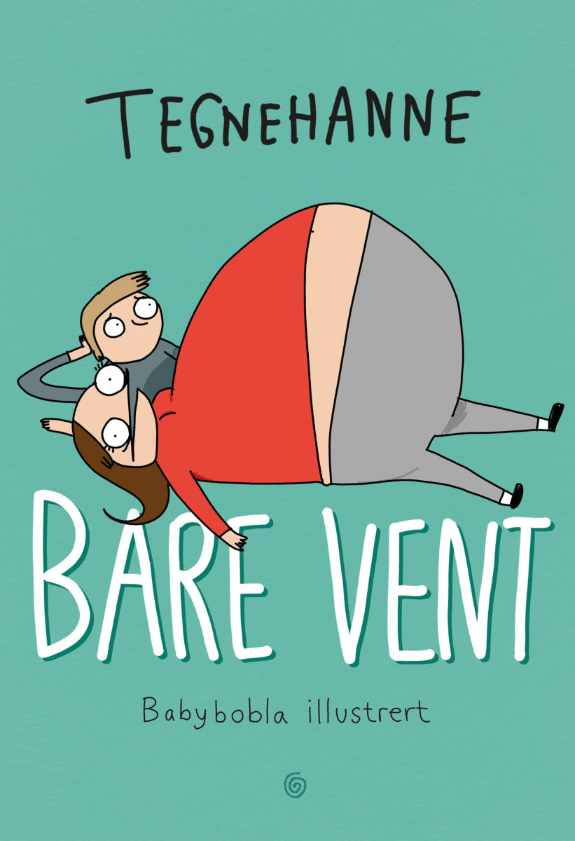 Bare vent. Babybobla illustrert