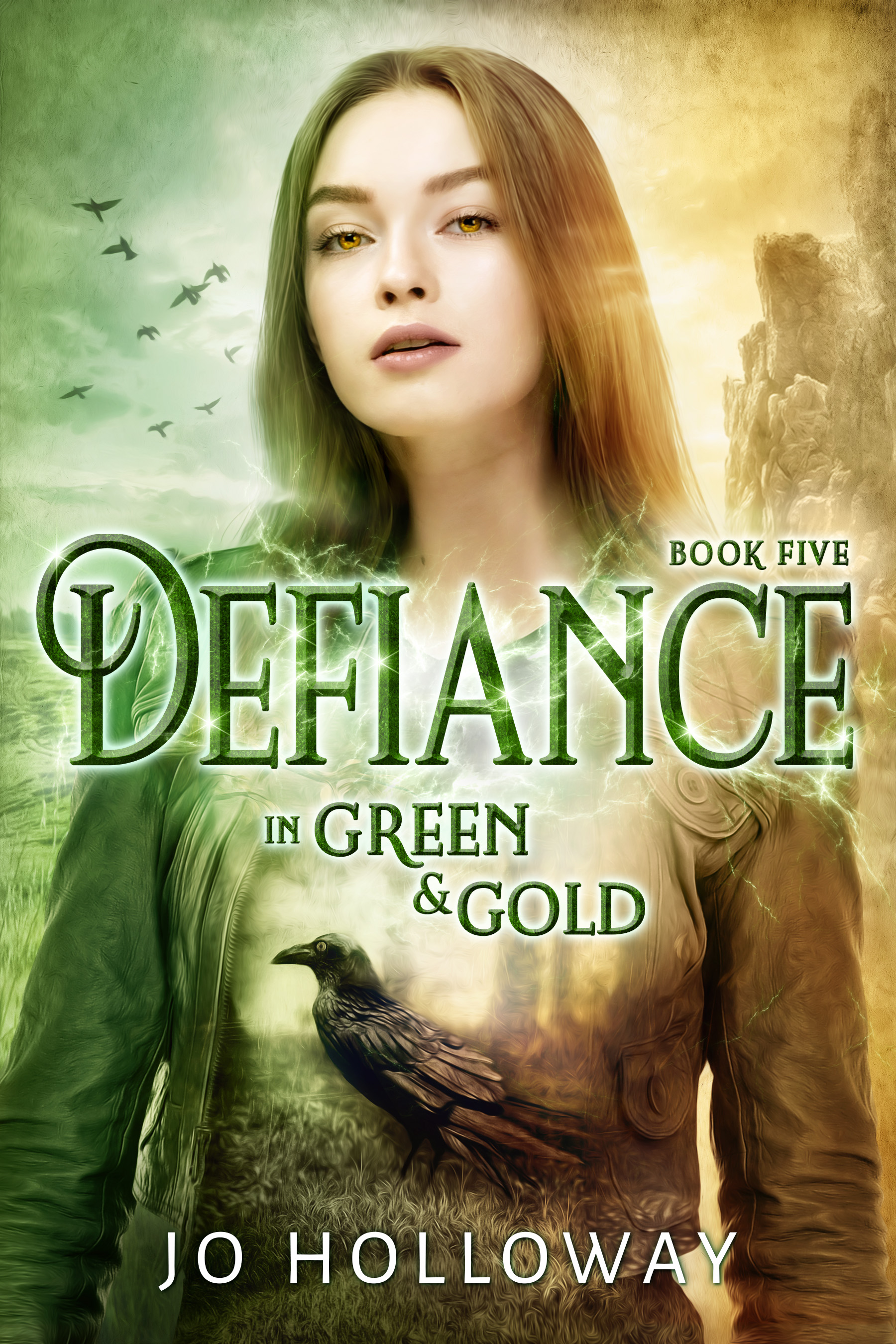 Defiance in Green & Gold book cover