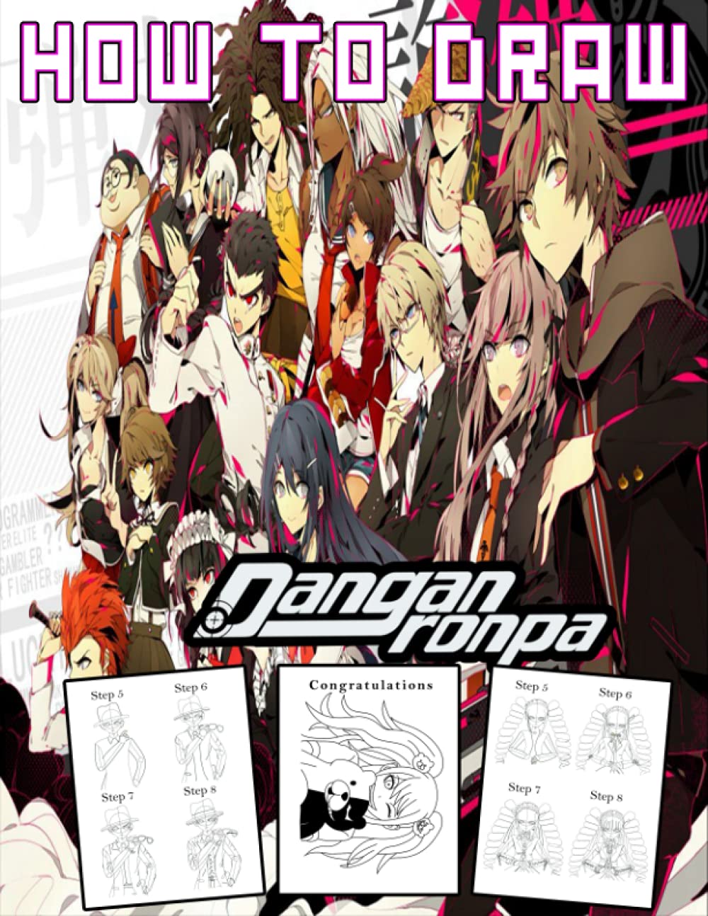 How To Draw Danganronpa Style – Danganronpa Art Ideas – IXMXA
