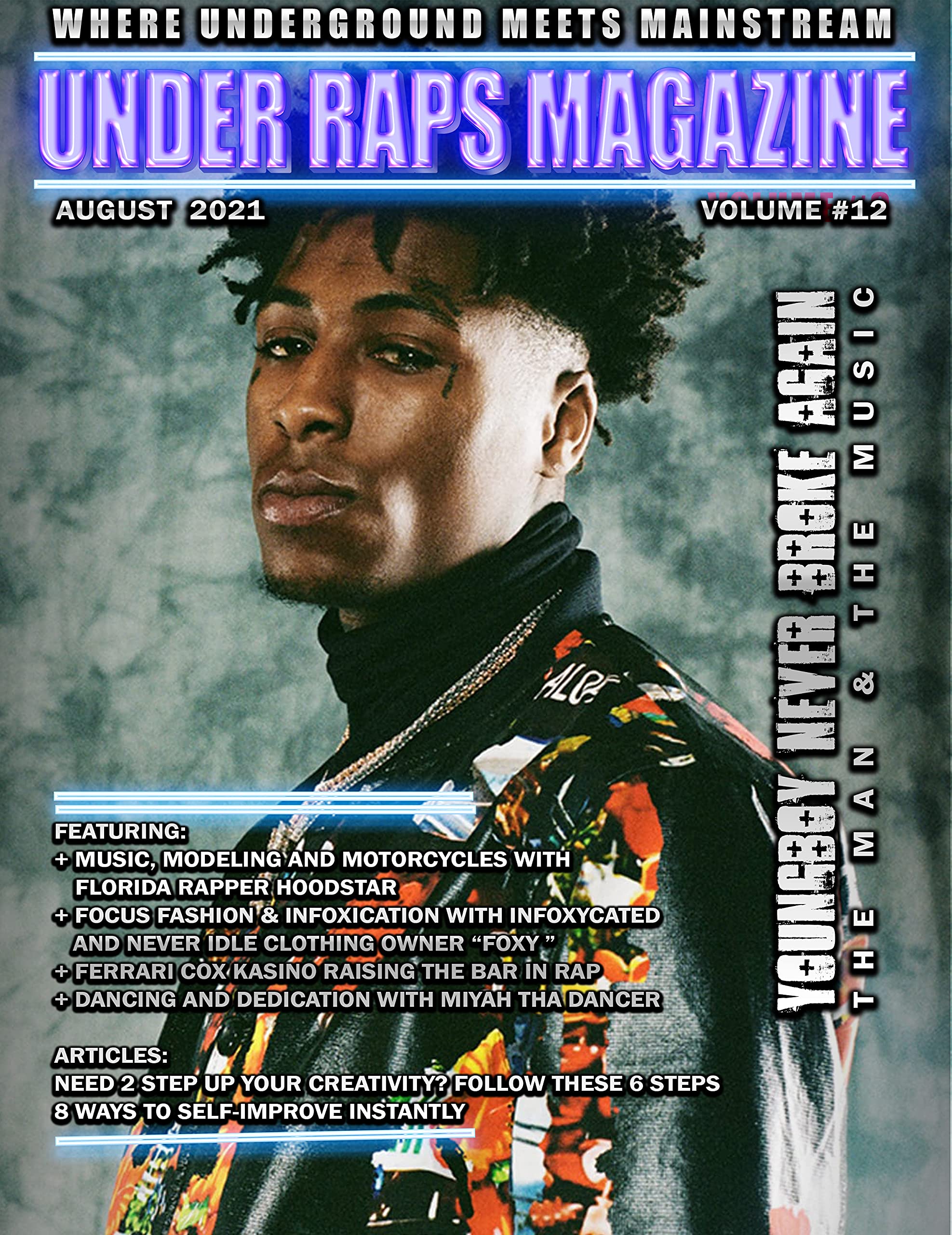 Under Raps Magazine Vol 12 Featuring YoungBoy Never Broke Again