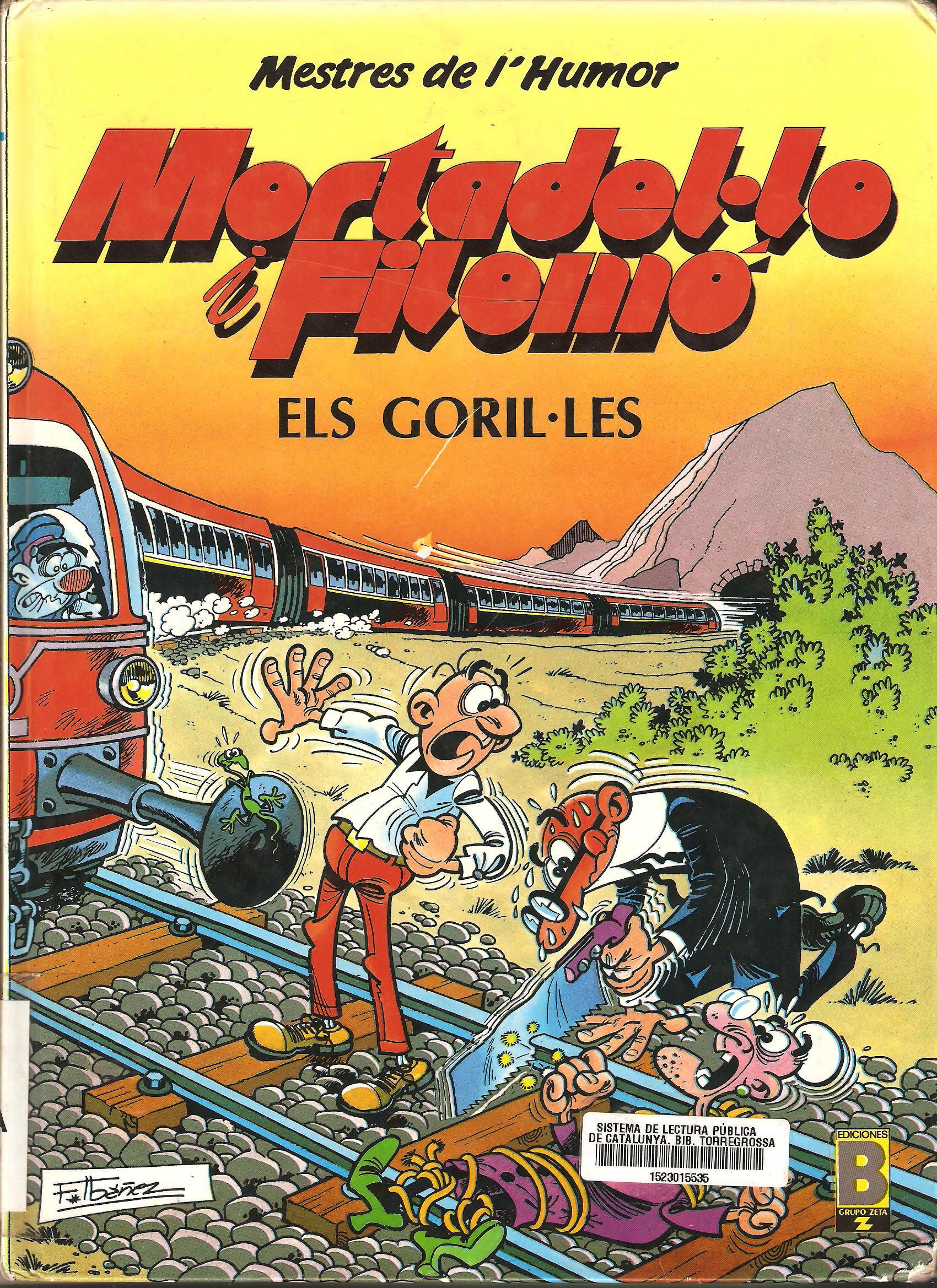 Mortadel·lo i Filemó. Els goril·les book cover