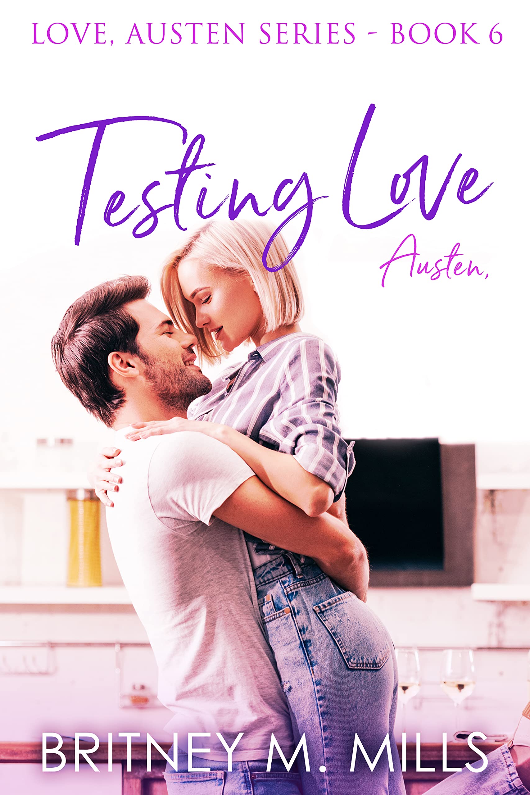 Testing Love, Austen book cover