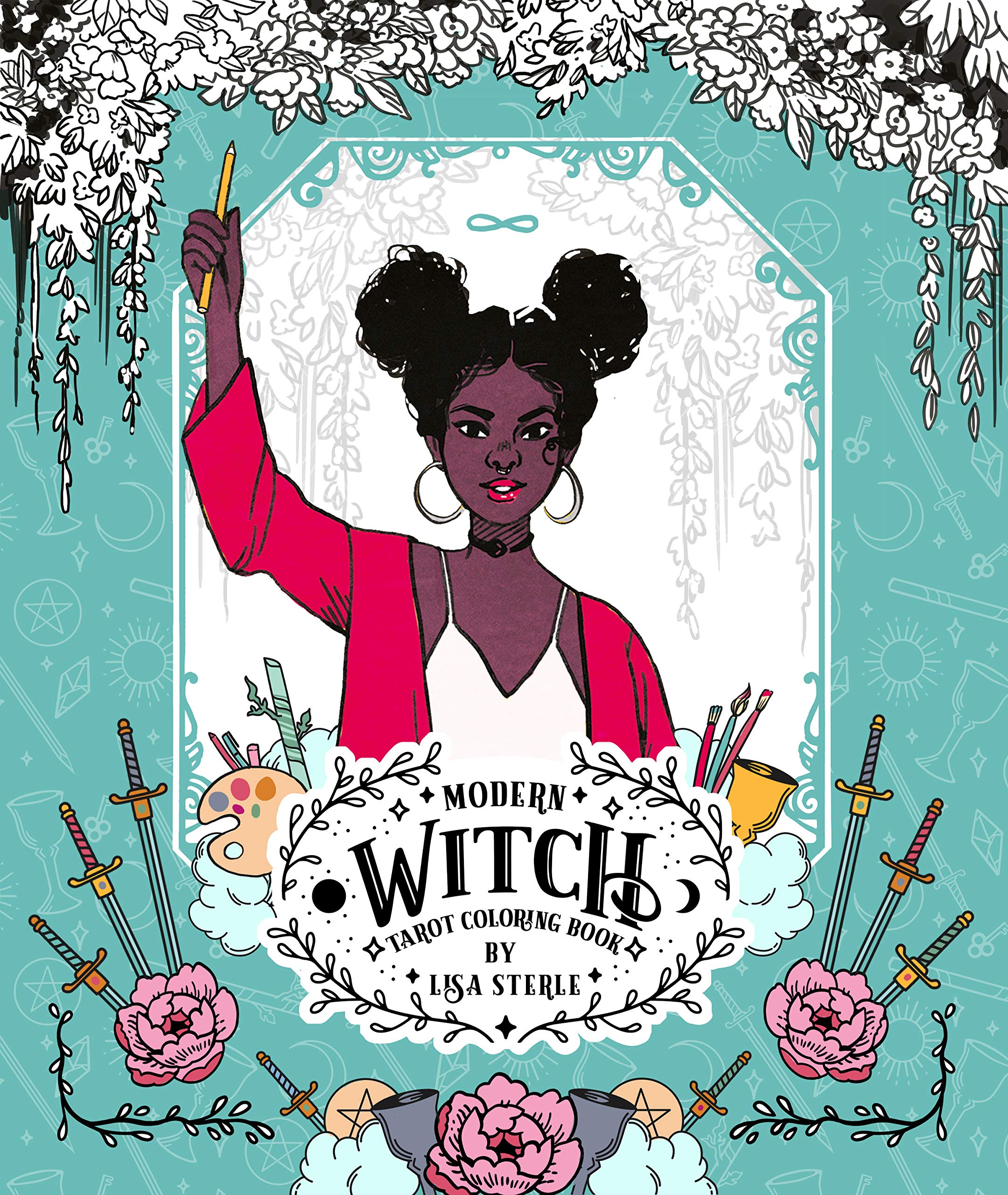 Modern Witch Tarot Coloring Book by Sterle Goodreads