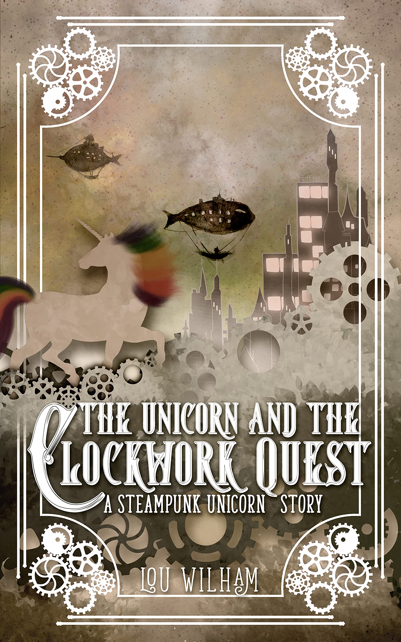 The Unicorn and the Clockwork Quest book cover