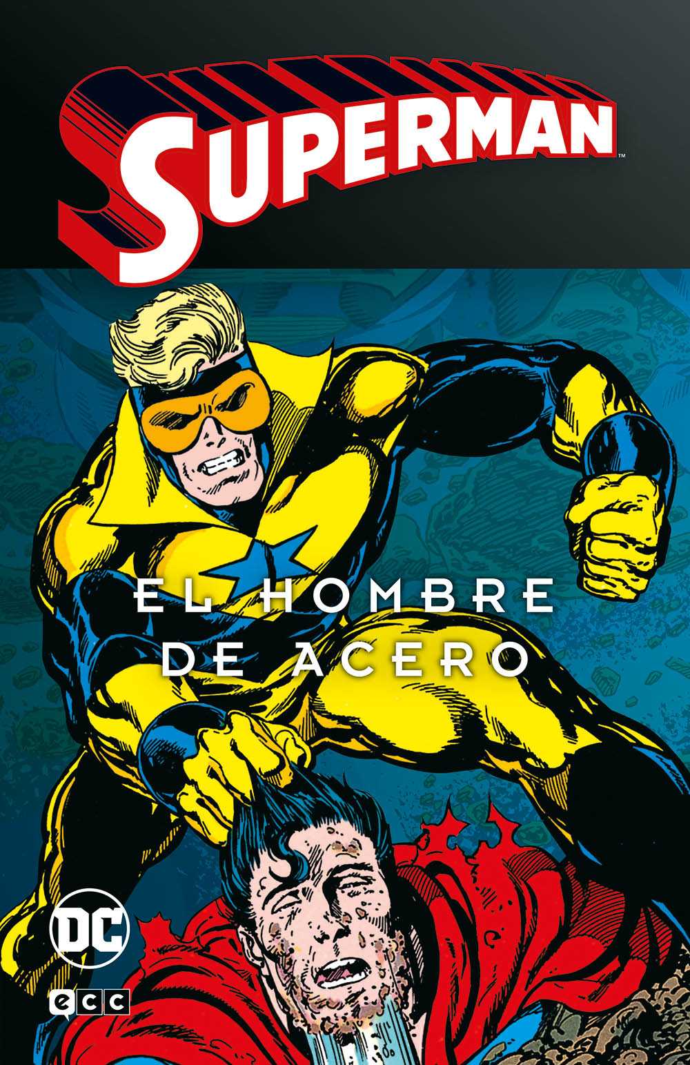Superman Legends: El hombre de acero book cover 3