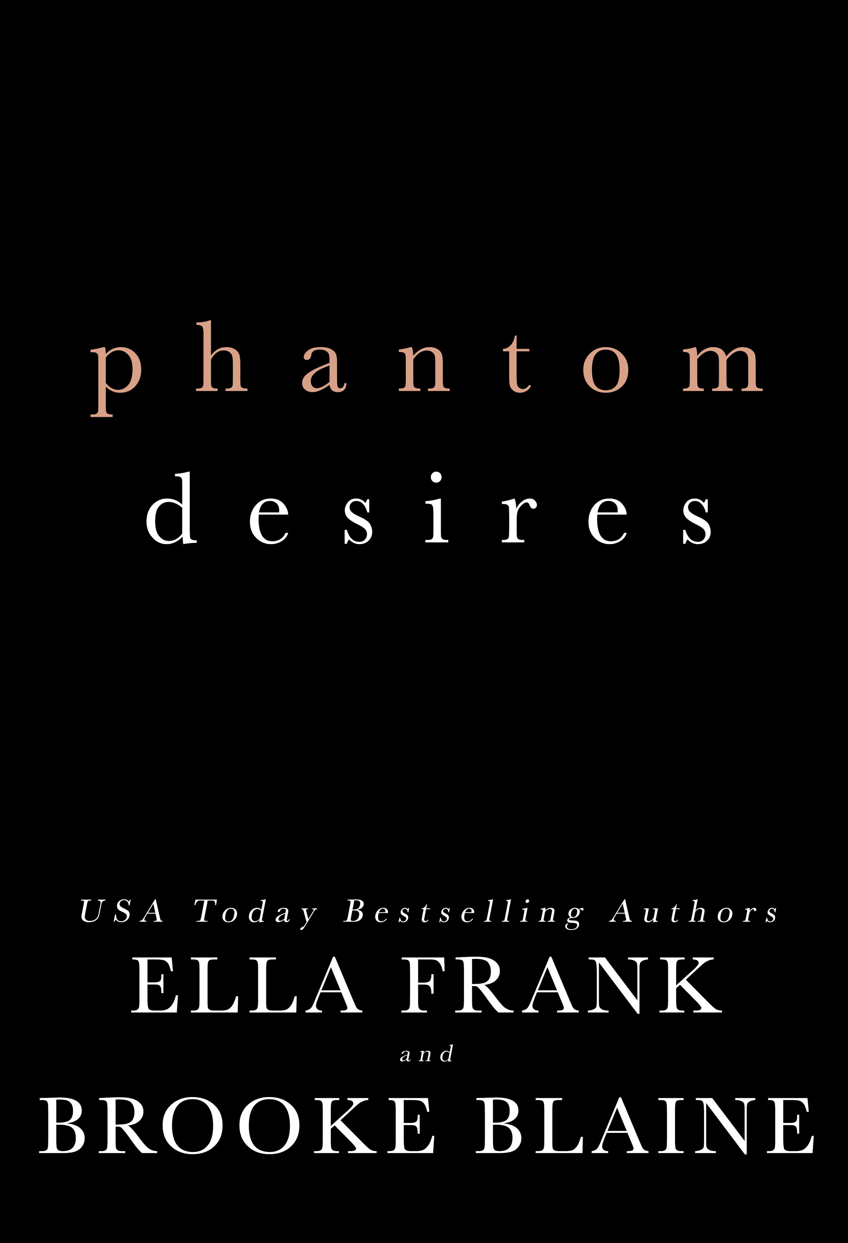 Phantom Desires book cover