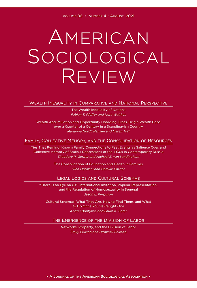 Egalitarianism, Housework, and Sexual Frequency in Marriage by Sabino