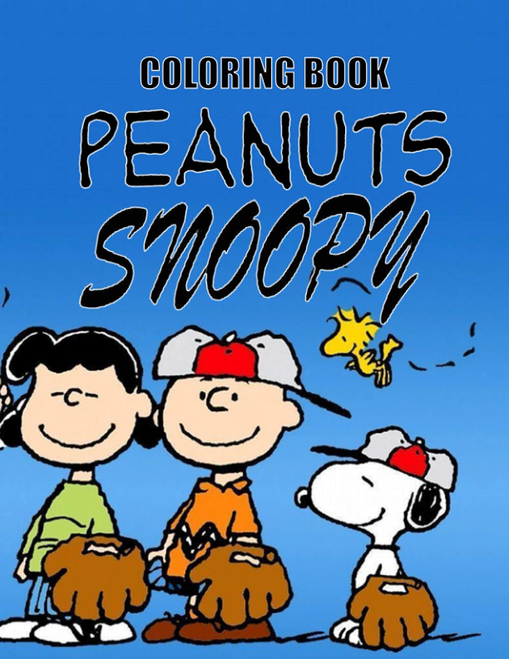 Peanuts Snoopy Coloring Book: Perfect Gift For Kids, Adults And All Fan ...