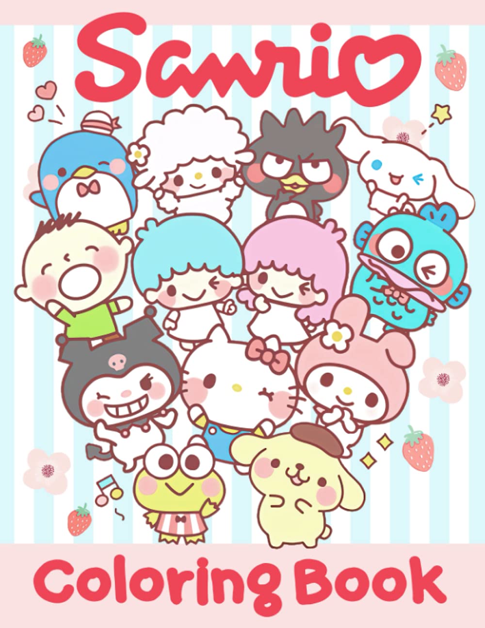 Sanrio Coloring Book: Perfect Gift Coloring Books For Adults Unofficial ...