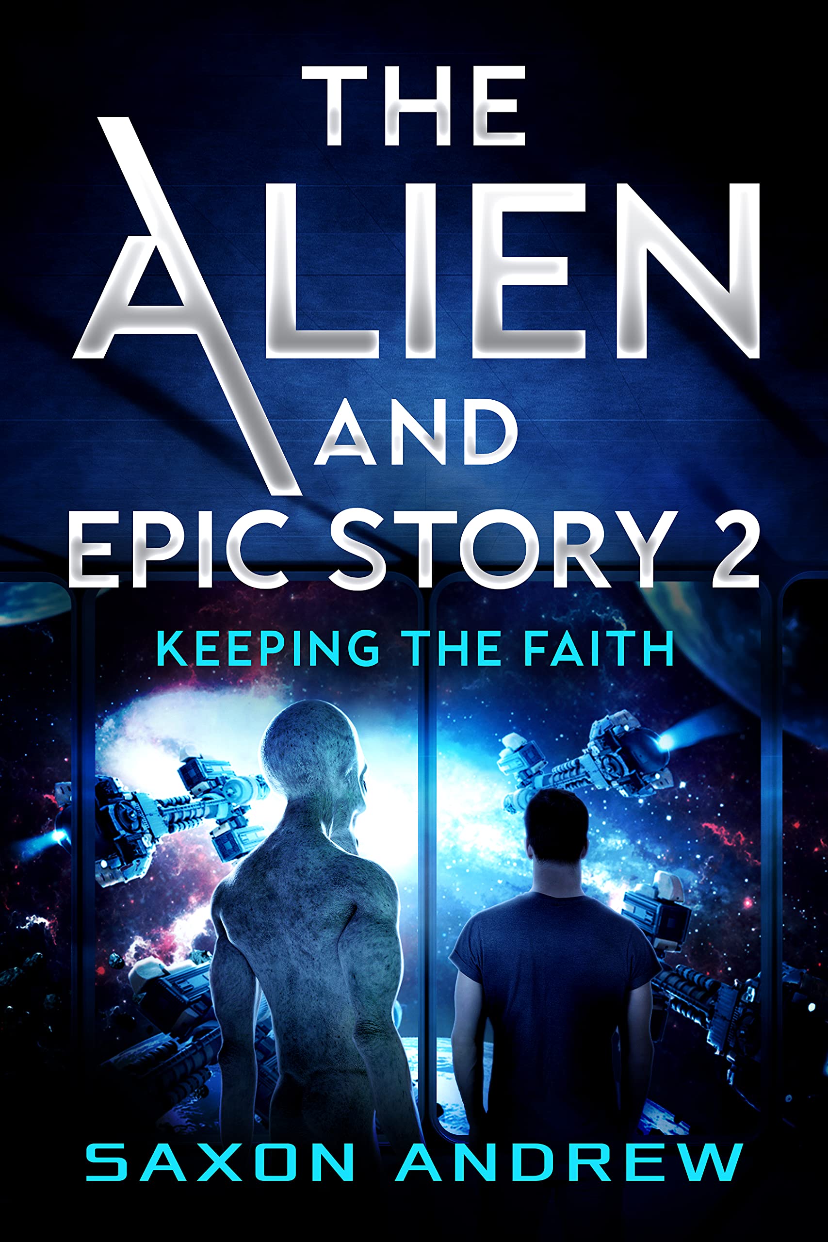 The Alien and Epic Story book cover 2